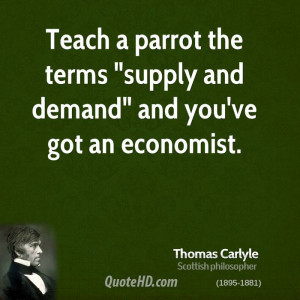 Teach a parrot the terms 