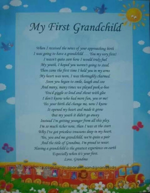First Grandchild Quotes. QuotesGram