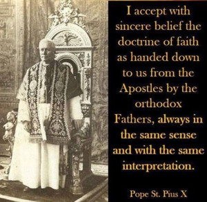 Pope St Pius X Quotes