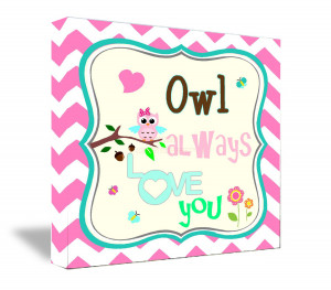 ... Owl always love you cute wall art decorations nursery quotes sayings