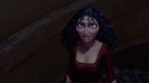 Mother Gothel is messed up. Manipulating Rapunzel so she can stay ...