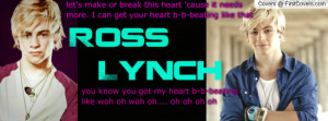 Ross Lynch Heartbeat Profile Facebook Covers