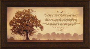 Life by Bonnie Mohr 22×40 Life is a Journey Inspirational Quote Tree ...