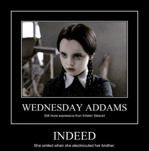 Oh Wednesday Addams