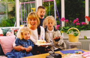 My dad said that in this photo, it looks like all of his children are ...