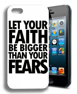Faith Religious Christian Cute Inspirational Quote Case cover for ...