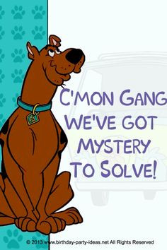 Mystery Incorporated Scooby Doo Birthday Party #Scooby Doo #Mystery # ...