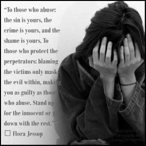 Domestic Violence and Child Abuse Awareness!