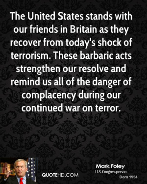 The United States stands with our friends in Britain as they recover ...
