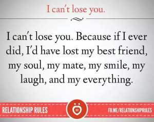Can't lose you