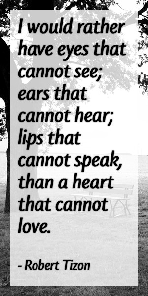 have eyes that cannot see; ears that cannot hear; lips that cannot ...