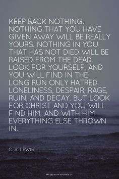 Cs Lewis Quotes Love Mere Christianity ~ Mere Christianity Quotes on ...