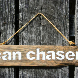 Can Chaser Barrel Racing Hand Painted Barn Wood SIgn More