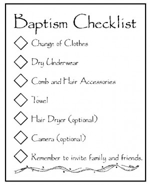 Lds Baptism Clipart