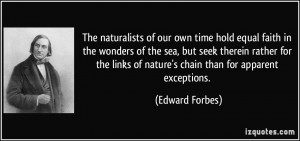 The naturalists of our own time hold equal faith in the wonders of the ...