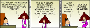 Funny Dilbert for mathematicians