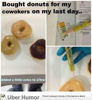 Something to remember me by from my last day of work