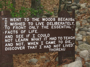 Walden by Henry David Thoreau - Quotes. Walden book notes, including ...