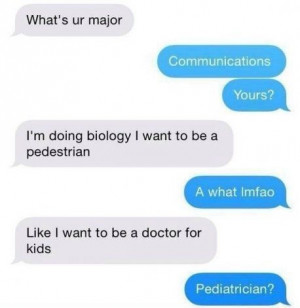 doctor for kids, you know, pedestrian