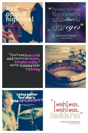Some quote edits from 5secondsofmysummer.tumblr.com