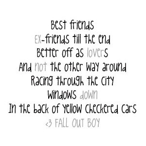 Fall out boy lyrics image by sweet_chey on Photobucket