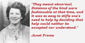 Janet frame famous quotes 4