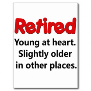 Funny Retirement Saying Postcards