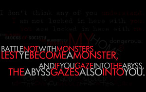 Alpha Coders Wallpaper Abyss Dark Quote 298570