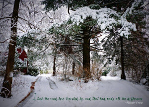 quotes+about+road+less+traveled | The Boomer Muse: The Road Less ...