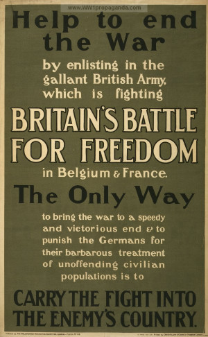committee 1915 world war one recruitment poster provided by loc