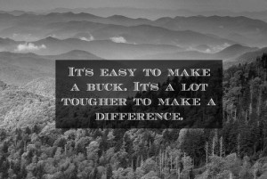 MAKE A DIFFERENCE