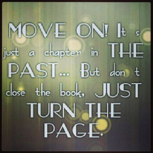 Just turn the page..