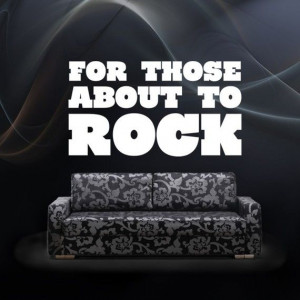 ... wall decal music words for those about to rock song lyrics musician