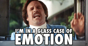 Ron Burgundy Glass Case of Emotion GIF