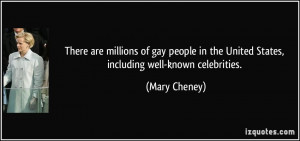 There are millions of gay people in the United States, including well ...