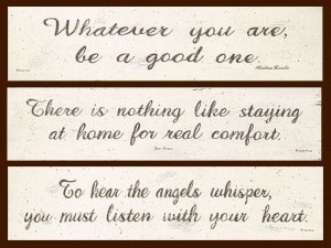 Inspirational Word Prints .. Jane Austen and Abe Lincoln quotes ...