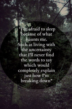 Sleeping Sickness by City and Colour; best band ever #cityandcolour