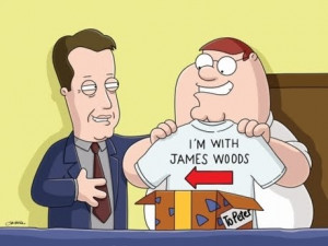 James Woods from Family Guy