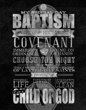 Quotes On Baptism LDS