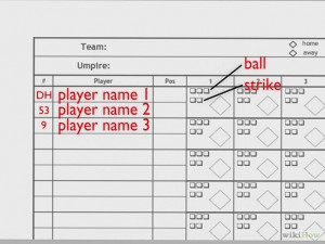 How to Mark a Baseball Scorecard: 8 Steps (with Pictures)