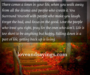 Walking Away From Drama Quotes
