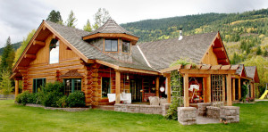 Ranch Style Log Homes