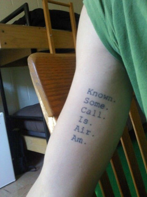 latin quote tattoo placement