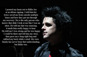 band, billie joe armstrong, concert, cries, green day, music, quote ...