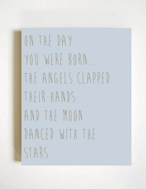 Baby Quote Canvas Nursery Art Painting 11 x 14 Canvas Sign Baby Room ...