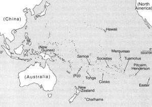 Figure 2.1. Polynesianislands. (Parentheses denote some non-Polynesian ...