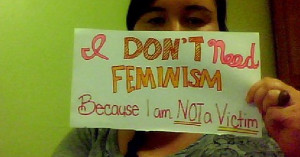 15 Anti-Feminists Holding Signs Saying Why They ‘Don’t’ Need ...