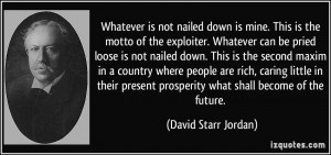 More David Starr Jordan Quotes