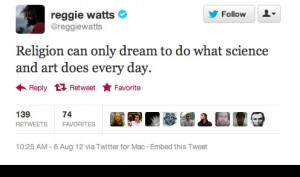 Reggie Watts has got it right…