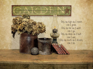 Country Garden Signs and Sayings